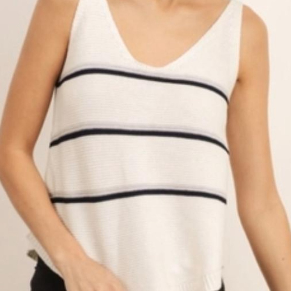 Blue Striped Women's sweater  Top